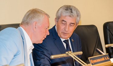 Заседание Законодательного Собрания Оренбургской области